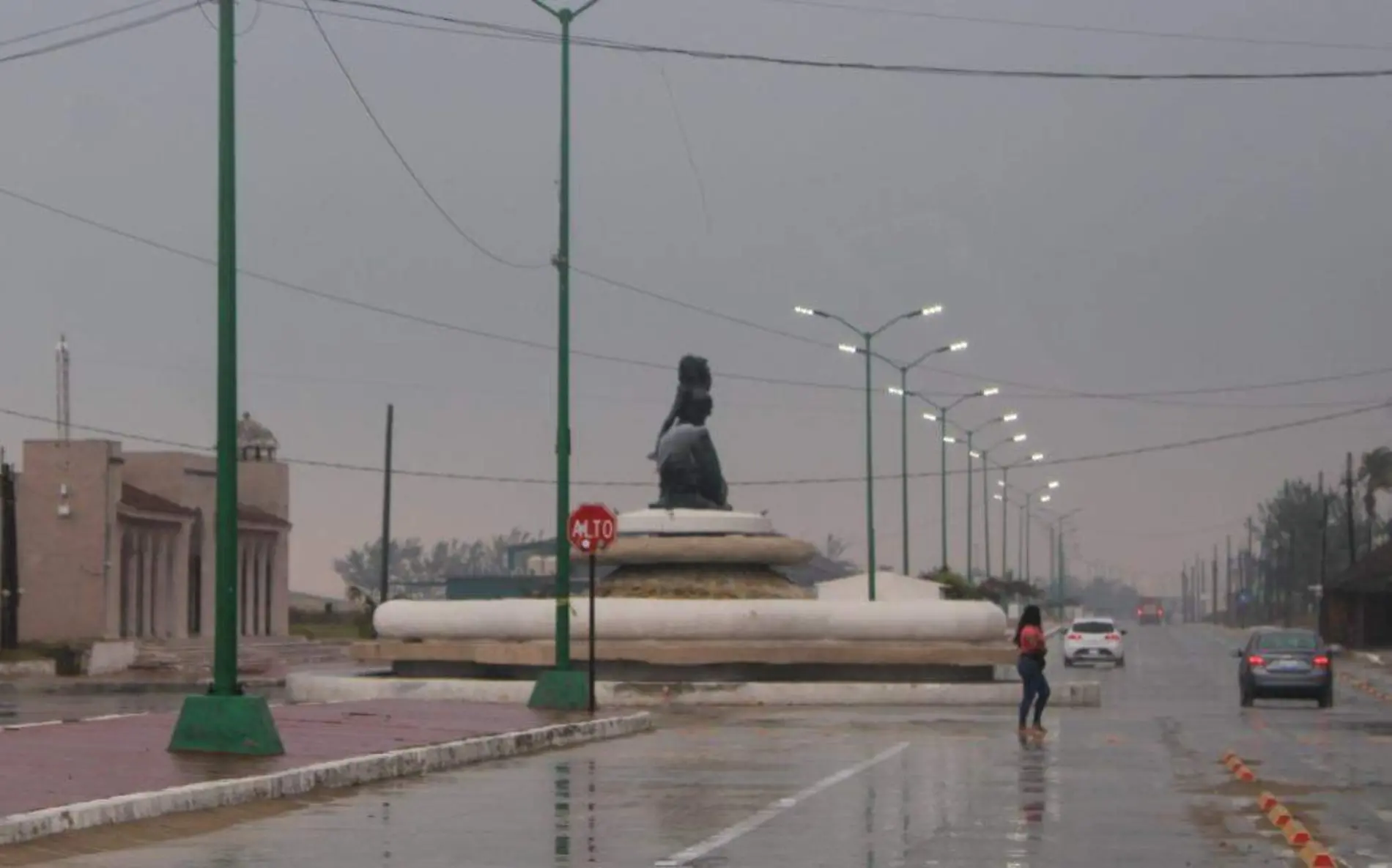 El monumento de Las Sirenas está protegido por INAH (1)